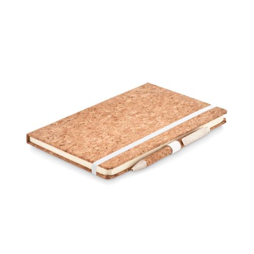 Cork notebook with pen - Image 2